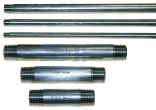 Rigid Lances st.steel 1000 bar (15K)